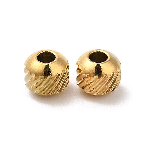 PandaHall 304 Stainless Steel Bead, Round, Real 18K Gold Plated, 5mm, Hole: 2mm 304 Stainless Steel Round
PandaHall 304 Stainless Steel Bead, Round, Real 18K Gold Plated, 5mm, Hole: 2mm 304 Stainless Steel Round