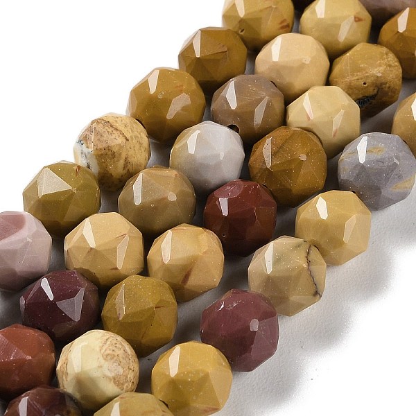 PandaHall Natural Mookaite Beads Strands, Faceted, Double Hearted & Star Cut Beads, 7~8.5x7.5~8mm, Hole: 0.8~1mm, about 48~50pcs/strand...
PandaHall Natural Mookaite Beads Strands, Faceted, Double Hearted & Star Cut Beads, 7~8.5x7.5~8mm, Hole: 0.8~1mm, about 48~50pcs/strand...