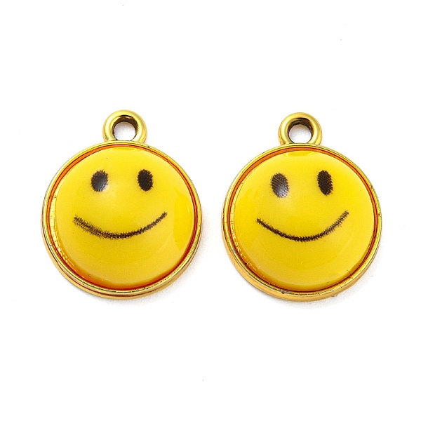 PandaHall Alloy Resin Pendants, Smiling Face Charms, Lead Free & Cadmium Free, Golden, 16x14.5x12mm, Hole: 1.8mm Alloy+Resin Smiling Face..., Gold
PandaHall Alloy Resin Pendants, Smiling Face Charms, Lead Free & Cadmium Free, Golden, 16x14.5x12mm, Hole: 1.8mm Alloy+Resin Smiling Face..., Gold