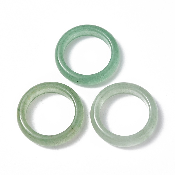 PandaHall Natural Green Aventurine Plain Band Ring, Gemstone Jewelry for Women, US Size 9(18.9mm) Green Aventurine
PandaHall Natural Green Aventurine Plain Band Ring, Gemstone Jewelry for Women, US Size 9(18.9mm) Green Aventurine