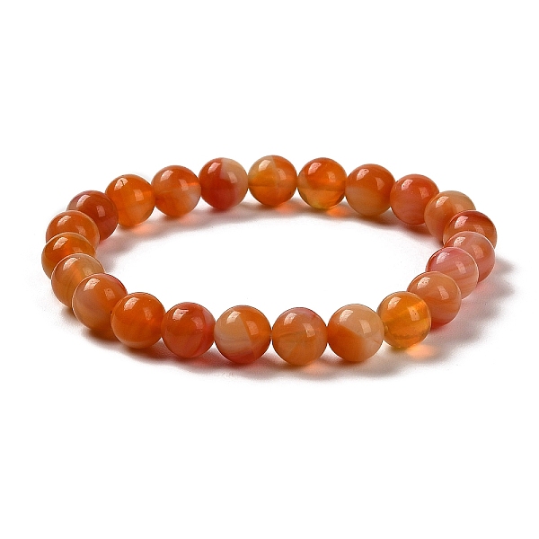 PandaHall Handmade Lampwork Stretch Bracelets, Round Beaded Bracelets for Women, Orange Red, Inner Diameter: 2-1/8 inch(5.3cm), Beads: 8mm...
PandaHall Handmade Lampwork Stretch Bracelets, Round Beaded Bracelets for Women, Orange Red, Inner Diameter: 2-1/8 inch(5.3cm), Beads: 8mm...