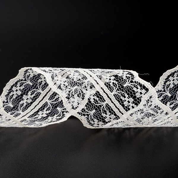 PandaHall Polyester Lace Trim, Lace Ribbon For Sewing Decoration, Light Khaki, 45mm, about 1- 3/4 inch(45mm) wide, about 10.93 yards...
PandaHall Polyester Lace Trim, Lace Ribbon For Sewing Decoration, Light Khaki, 45mm, about 1- 3/4 inch(45mm) wide, about 10.93 yards...