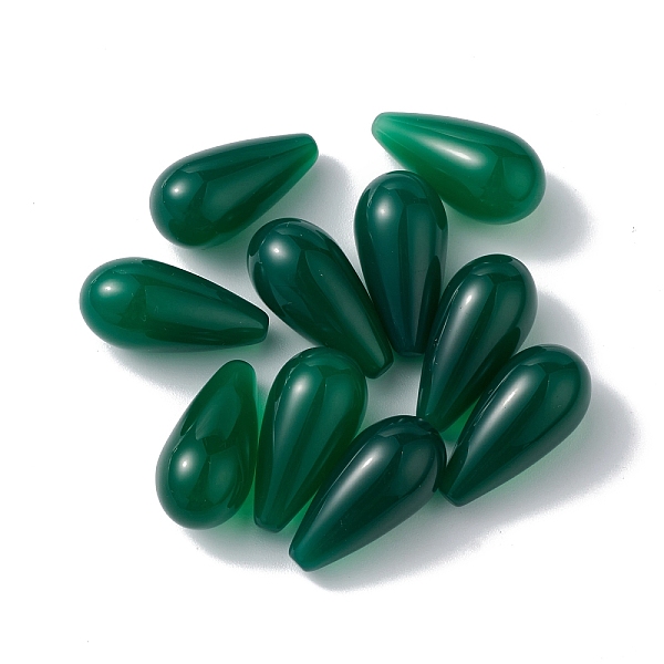 PandaHall Natural Green Onyx Agate Beads, No Hole/Undrilled, Dyed & Heated, Teardrop, Dark Green, 20x10mm Green Onyx Agate Teardrop
PandaHall Natural Green Onyx Agate Beads, No Hole/Undrilled, Dyed & Heated, Teardrop, Dark Green, 20x10mm Green Onyx Agate Teardrop