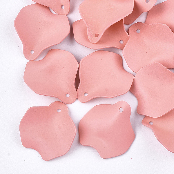 PandaHall Spray Painted Iron Pendants, Petal, Light Coral, 26.5x25x7mm, Hole: 1mm Iron Flower Red
PandaHall Spray Painted Iron Pendants, Petal, Light Coral, 26.5x25x7mm, Hole: 1mm Iron Flower Red