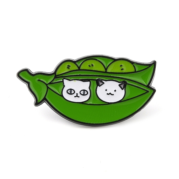 PandaHall Pea Pod & Cat Enamel Pin, Electrophoresis Black Plated Alloy Badge for Backpack Clothes, Green, 15.5x30x1.5mm Alloy+Enamel...
PandaHall Pea Pod & Cat Enamel Pin, Electrophoresis Black Plated Alloy Badge for Backpack Clothes, Green, 15.5x30x1.5mm Alloy+Enamel...