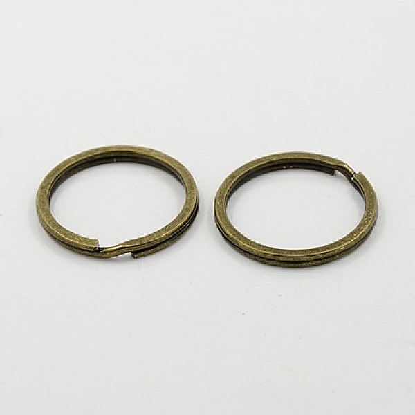 PandaHall Iron Split Key Rings, Keychain Clasp Findings, Antique Bronze, 21mm Iron Ring
PandaHall Iron Split Key Rings, Keychain Clasp Findings, Antique Bronze, 21mm Iron Ring