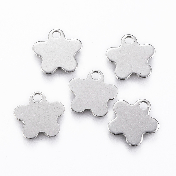 PandaHall 201 Stainless Steel Charms, Flower, Stainless Steel Color, 11.5x12x0.8mm, Hole: 2mm 201 Stainless Steel Flower
PandaHall 201 Stainless Steel Charms, Flower, Stainless Steel Color, 11.5x12x0.8mm, Hole: 2mm 201 Stainless Steel Flower