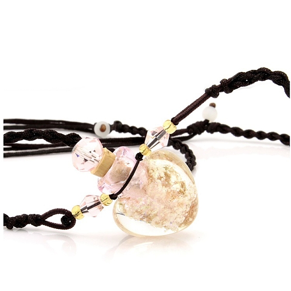 PandaHall Lampwork Perfume Bottle Necklaces with Ropes, Heart, Pink, 22.05~28.35 inch(56~72cm), Pendant: 22x12x20, Capacity: 1ml(0.03fl. oz)...
PandaHall Lampwork Perfume Bottle Necklaces with Ropes, Heart, Pink, 22.05~28.35 inch(56~72cm), Pendant: 22x12x20, Capacity: 1ml(0.03fl. oz)...
