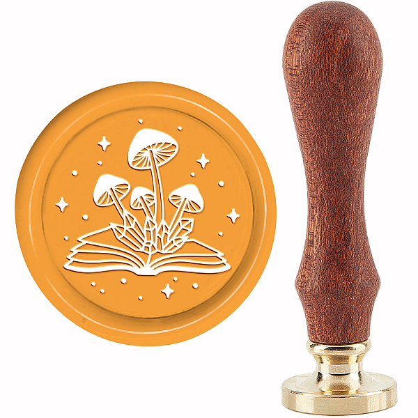 PandaHall CRASPIRE Magic Book Wax Seal Stamp Mushrooms Vintage Sealing Wax Stamps Crystal 30mm Removable Brass Head with Wood Handle for...
PandaHall CRASPIRE Magic Book Wax Seal Stamp Mushrooms Vintage Sealing Wax Stamps Crystal 30mm Removable Brass Head with Wood Handle for...