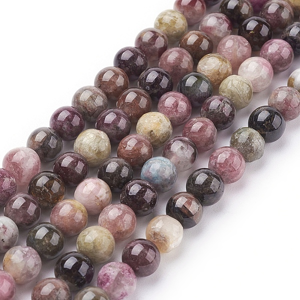 PandaHall Natural Tourmaline Beads strands, Round, 8mm, Hole: 1mm, 24pcs/strand, 7.5 inch Tourmaline Round
PandaHall Natural Tourmaline Beads strands, Round, 8mm, Hole: 1mm, 24pcs/strand, 7.5 inch Tourmaline Round
