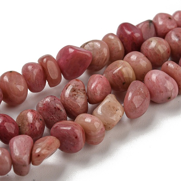 PandaHall Natural Rhodochrosite Bead Strands, Tumbled Stone, Nuggets, 3~7.5x4.5~6x3~6mm, Hole: 1mm, about 61~66pcs/strand, 15.16''~15.35''...
PandaHall Natural Rhodochrosite Bead Strands, Tumbled Stone, Nuggets, 3~7.5x4.5~6x3~6mm, Hole: 1mm, about 61~66pcs/strand, 15.16''~15.35''...