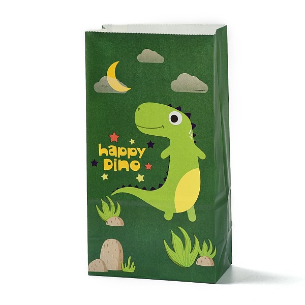 PandaHall Kraft Paper Bags, No Handle, Wrapped Treat Bag for Birthdays, Baby Showers, Rectangle with Dinosaur Pattern, Green, 24x13x8.1cm...
PandaHall Kraft Paper Bags, No Handle, Wrapped Treat Bag for Birthdays, Baby Showers, Rectangle with Dinosaur Pattern, Green, 24x13x8.1cm...