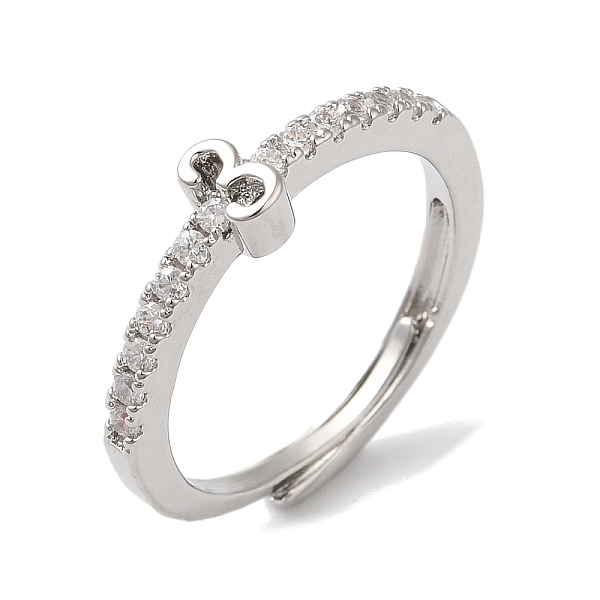 PandaHall Rack Plating Brass Clear Cubic Zirconia Number 3 Adjustable Rings for Women, Cadmium Free & Lead Free, Long-Lasting Plated...
PandaHall Rack Plating Brass Clear Cubic Zirconia Number 3 Adjustable Rings for Women, Cadmium Free & Lead Free, Long-Lasting Plated...
