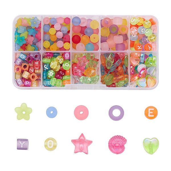 PandaHall 360Pcs Transparent Acrylic Beads, Flower & Ball & Column & Flat Round & Cube & Star & Heart and Mixed Marine Organism Shapes..., Multicolor
PandaHall 360Pcs Transparent Acrylic Beads, Flower & Ball & Column & Flat Round & Cube & Star & Heart and Mixed Marine Organism Shapes..., Multicolor