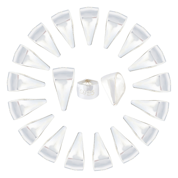 PandaHall CREATCABIN 20Pcs 925 Sterling Silver Snap on Bails, Unsoldered, with 925 Stamp, Silver, 6.5x4.5x3.5mm, Hole: 3.5x5mm Sterling...
PandaHall CREATCABIN 20Pcs 925 Sterling Silver Snap on Bails, Unsoldered, with 925 Stamp, Silver, 6.5x4.5x3.5mm, Hole: 3.5x5mm Sterling...