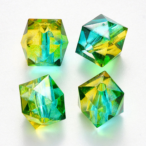 PandaHall Two Tone Transparent Spray Painted Acrylic Beads, Polygon, Gold, 7.5x8x8mm, Hole: 1.8mm Acrylic Polygon Gold
PandaHall Two Tone Transparent Spray Painted Acrylic Beads, Polygon, Gold, 7.5x8x8mm, Hole: 1.8mm Acrylic Polygon Gold