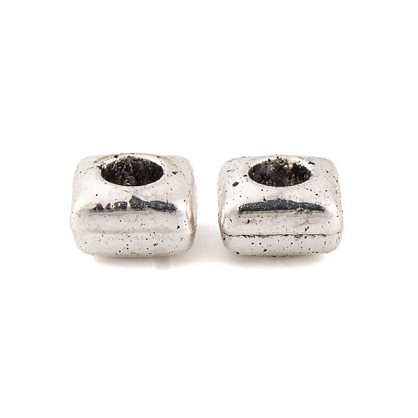 PandaHall Tibetan Style Alloy Beads, Lead Free & Cadmium Free, Square, Antique Silver, 5x5x3mm, Hole: 2mm, 2857pcs/1000g Alloy Square
PandaHall Tibetan Style Alloy Beads, Lead Free & Cadmium Free, Square, Antique Silver, 5x5x3mm, Hole: 2mm, 2857pcs/1000g Alloy Square