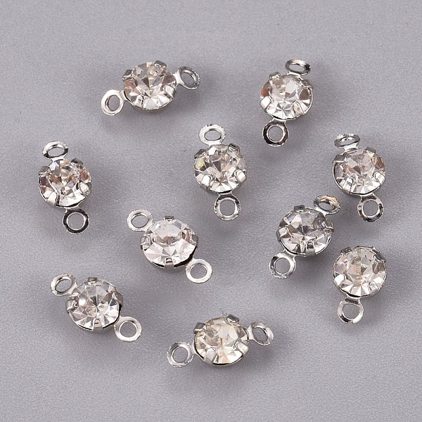 PandaHall Platinum Tone Clear Color Brass Middle East Rhinestone Links connectors, Nickel Free, 8.5x4.5x3.5mm, Hole: 0.8mm Brass+Rhinestone...
PandaHall Platinum Tone Clear Color Brass Middle East Rhinestone Links connectors, Nickel Free, 8.5x4.5x3.5mm, Hole: 0.8mm Brass+Rhinestone...