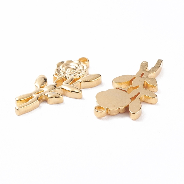PandaHall 304 Stainless Steel Pendants, Flower, Golden, 22x11x2mm, Hole: 1.2mm 304 Stainless Steel Flower
PandaHall 304 Stainless Steel Pendants, Flower, Golden, 22x11x2mm, Hole: 1.2mm 304 Stainless Steel Flower