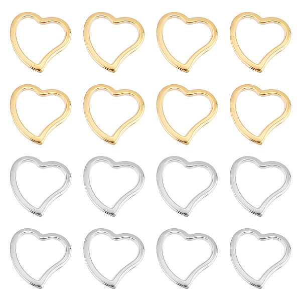 PandaHall UNICRAFTALE 40Pcs 2 Colors 14.5mm Long 304 Stainless Steel Linking Rings Heart Ring Charm Linking Hollow Ring Links Metal Frames...
PandaHall UNICRAFTALE 40Pcs 2 Colors 14.5mm Long 304 Stainless Steel Linking Rings Heart Ring Charm Linking Hollow Ring Links Metal Frames...
