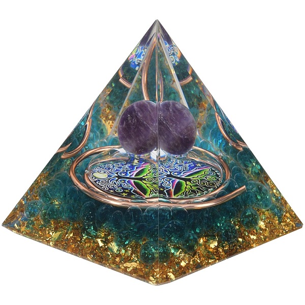 PandaHall Crystal Epoxy Display Decorations, Solid Triangle, 50x50x52mm Amethyst Triangle
PandaHall Crystal Epoxy Display Decorations, Solid Triangle, 50x50x52mm Amethyst Triangle