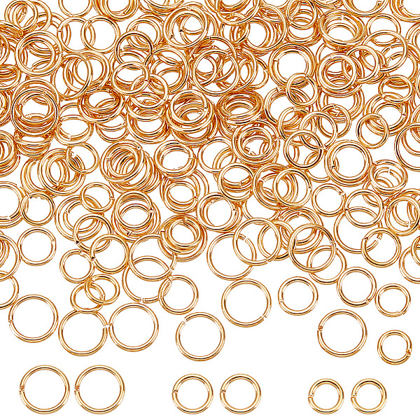 PandaHall Beebeecraft 1 Box 300Pcs 3 Size Open Jump Rings 18K Gold Plated Brass Single Loop Small Circle Frames Key Chain Links Connector...
PandaHall Beebeecraft 1 Box 300Pcs 3 Size Open Jump Rings 18K Gold Plated Brass Single Loop Small Circle Frames Key Chain Links Connector...