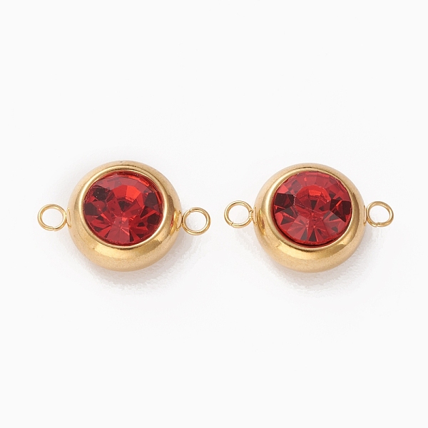 PandaHall Golden Plated 304 Stainless Steel Pave Cubic Zirconia Links Connectors, Flat Round, Red, 18x12x7mm, Hole: 2mm 304 Stainless Steel...
PandaHall Golden Plated 304 Stainless Steel Pave Cubic Zirconia Links Connectors, Flat Round, Red, 18x12x7mm, Hole: 2mm 304 Stainless Steel...