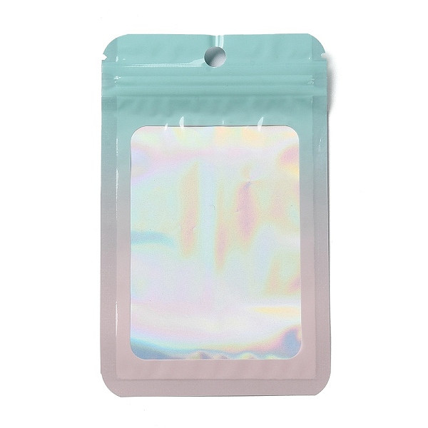 PandaHall Rectangle Laser PVC Zip Lock Bags, Resealable Packaging Bags, Self Seal Bag, Pale Turquoise, 12.8x8x0.15cm, Unilateral Thickness...
PandaHall Rectangle Laser PVC Zip Lock Bags, Resealable Packaging Bags, Self Seal Bag, Pale Turquoise, 12.8x8x0.15cm, Unilateral Thickness...