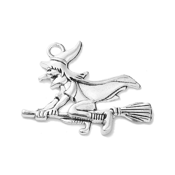 PandaHall Tibetan Style Alloy Pendants for Halloween, Witch, 29.5x38x3mm, Hole: 3mm Alloy Witch
PandaHall Tibetan Style Alloy Pendants for Halloween, Witch, 29.5x38x3mm, Hole: 3mm Alloy Witch