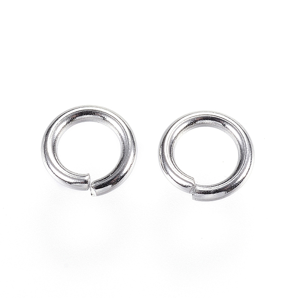 PandaHall 304 Stainless Steel Open Jump Rings, Stainless Steel Color, 8x1.5mm, about 5mm inner diameter, about 70pcs/20g 304 Stainless Steel...
PandaHall 304 Stainless Steel Open Jump Rings, Stainless Steel Color, 8x1.5mm, about 5mm inner diameter, about 70pcs/20g 304 Stainless Steel...
