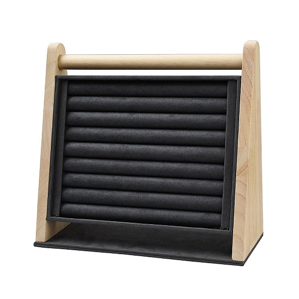 PandaHall Velvet with Wood Jewelry Display Stands, Multi Layer Jewelry Organizer Holder for Necklaces, Bracelets, Earrings, Rings Storage..., Black
PandaHall Velvet with Wood Jewelry Display Stands, Multi Layer Jewelry Organizer Holder for Necklaces, Bracelets, Earrings, Rings Storage..., Black