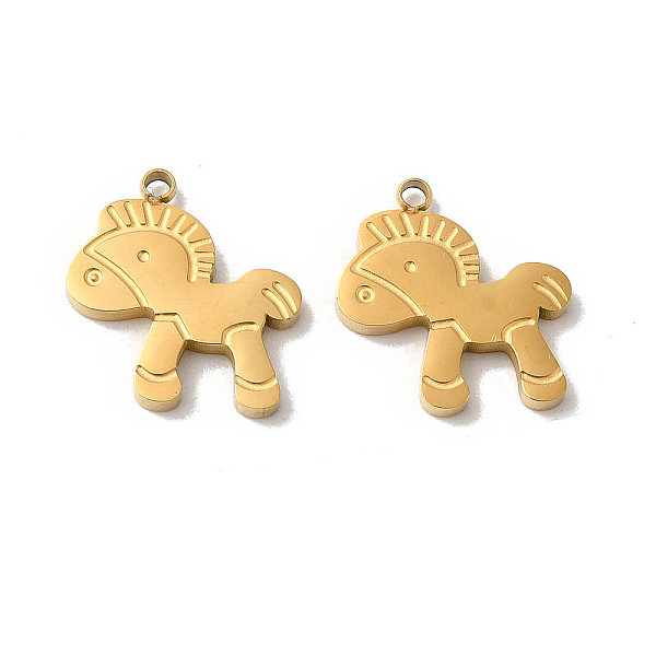 PandaHall Manual Polishing 304 Stainless Steel Charms, Horse Charms, Real 18K Gold Plated, 14x12.5x1.5mm, Hole: 1.2mm 304 Stainless Steel...
PandaHall Manual Polishing 304 Stainless Steel Charms, Horse Charms, Real 18K Gold Plated, 14x12.5x1.5mm, Hole: 1.2mm 304 Stainless Steel...