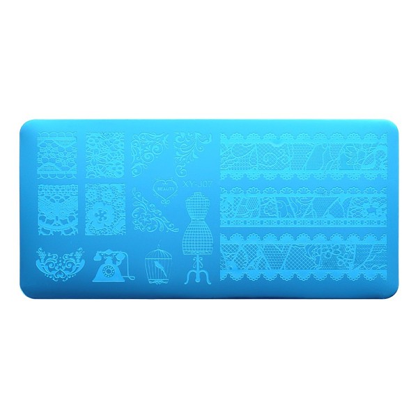 PandaHall Stainless Steel Nail Art Templates Stamping Plate Set, Nail Image Templates, Rectangle Manicure Template Kit, Other Pattern...
PandaHall Stainless Steel Nail Art Templates Stamping Plate Set, Nail Image Templates, Rectangle Manicure Template Kit, Other Pattern...