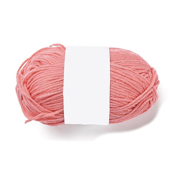 PandaHall Milk Cotton Knitting Acrylic Fiber Yarn, 4-Ply Crochet Yarn, Punch Needle Yarn, Light Coral, 2mm Acrylic Fiber
PandaHall Milk Cotton Knitting Acrylic Fiber Yarn, 4-Ply Crochet Yarn, Punch Needle Yarn, Light Coral, 2mm Acrylic Fiber