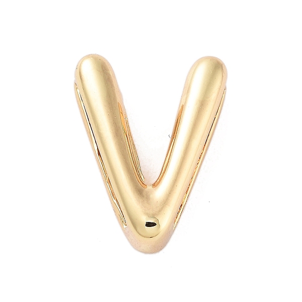PandaHall Rack Plating Brass Beads, Cadmium Free & Lead Free, Long-Lasting Plated, Real 18K Gold Plated, Letter V, 14.5x11.5x4.5mm, Hole...
PandaHall Rack Plating Brass Beads, Cadmium Free & Lead Free, Long-Lasting Plated, Real 18K Gold Plated, Letter V, 14.5x11.5x4.5mm, Hole...