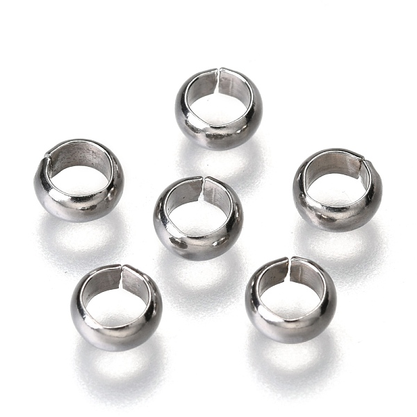 PandaHall 201 Stainless Steel Quick Link Connectors, Flat Round, Stainless Steel Color, 6x3mm, Inner Diameter: 4mm 201 Stainless Steel Flat...
PandaHall 201 Stainless Steel Quick Link Connectors, Flat Round, Stainless Steel Color, 6x3mm, Inner Diameter: 4mm 201 Stainless Steel Flat...