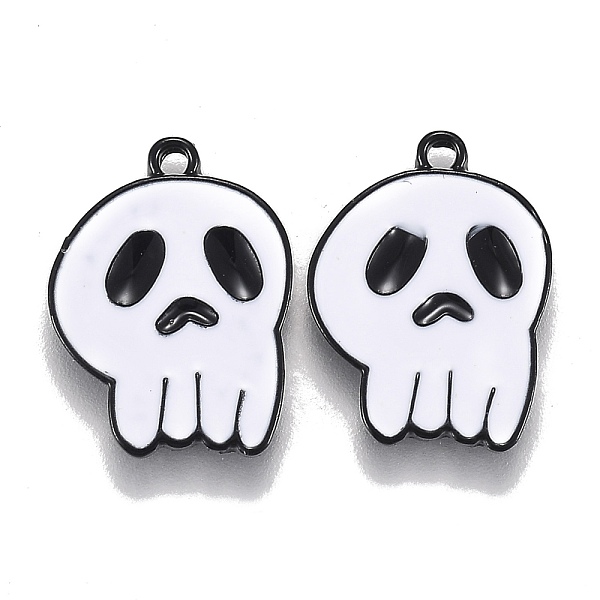 PandaHall Halloween Theme Alloy Enamel Pendants, White Ghost, Electrophoresis Black, 18.5x14x1.5mm, Hole: 1.6mm Alloy+Enamel Ghost White
PandaHall Halloween Theme Alloy Enamel Pendants, White Ghost, Electrophoresis Black, 18.5x14x1.5mm, Hole: 1.6mm Alloy+Enamel Ghost White