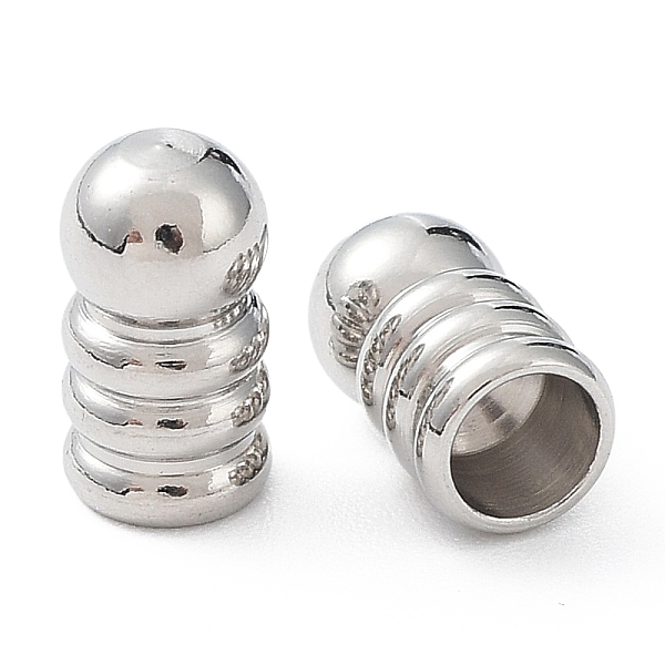 PandaHall 201 Stainless Steel Cord End, Column, Stainless Steel Color, 8x4.5mm, Hole: 3mm 201 Stainless Steel Column
PandaHall 201 Stainless Steel Cord End, Column, Stainless Steel Color, 8x4.5mm, Hole: 3mm 201 Stainless Steel Column