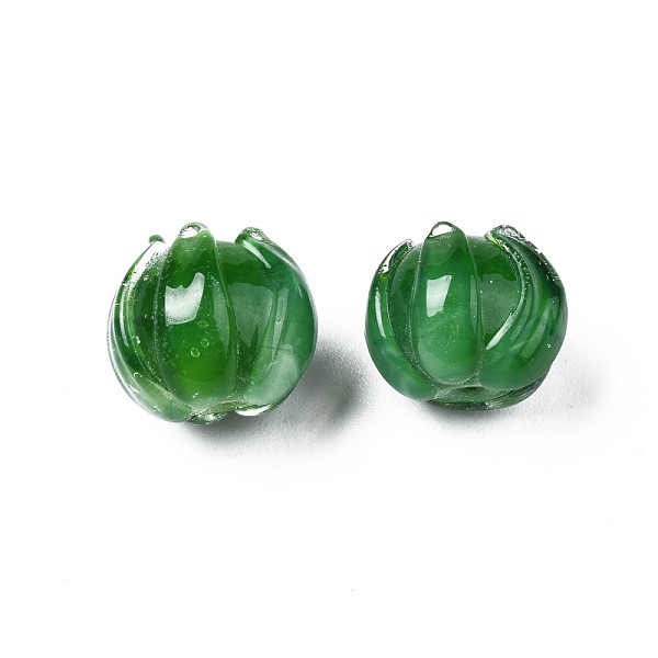 PandaHall Handmade Lampwork Beads, Flower, Lime Green, 10~11x11.5~12.5mm, Hole: 1.2mm Lampwork Flower
PandaHall Handmade Lampwork Beads, Flower, Lime Green, 10~11x11.5~12.5mm, Hole: 1.2mm Lampwork Flower