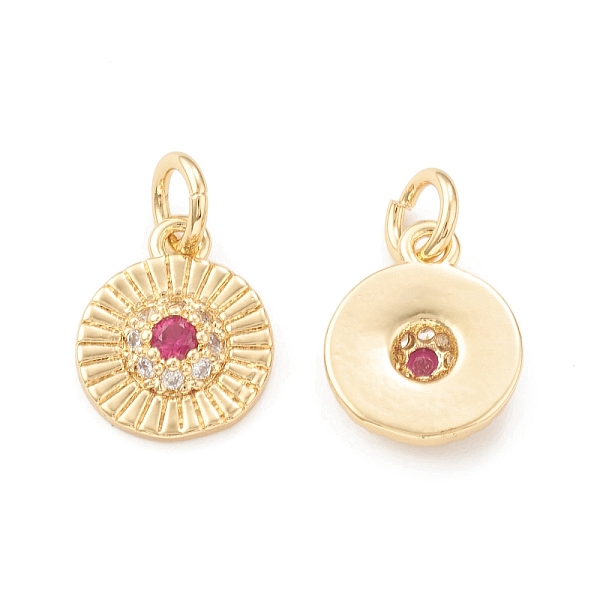 PandaHall Eco-Friendly Brass Micro Pave Cubic Zirconia Charms, with Jump Ring, Lead Free & Cadmium Free, Long-Lasting Plated, Flat Round...
PandaHall Eco-Friendly Brass Micro Pave Cubic Zirconia Charms, with Jump Ring, Lead Free & Cadmium Free, Long-Lasting Plated, Flat Round...