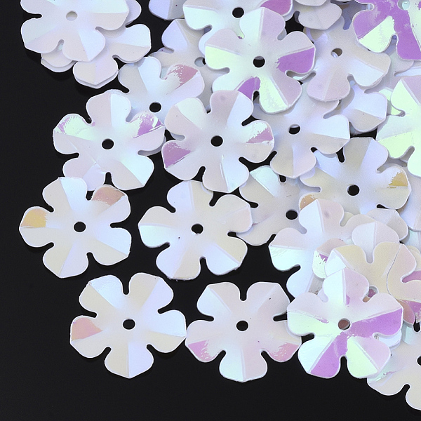 PandaHall Ornament Accessories, PVC Plastic Paillette/Sequins Beads, Flower, Lavender, 13.5~14x13.5~14x0.6mm, Hole: 1.4mm, about..., Purple
PandaHall Ornament Accessories, PVC Plastic Paillette/Sequins Beads, Flower, Lavender, 13.5~14x13.5~14x0.6mm, Hole: 1.4mm, about..., Purple