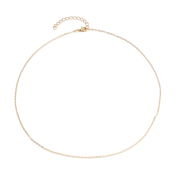 PandaHall Brass Cable Chain Necklace, with Lobster Claw Clasps, Golden, 18.26 inch(46.4cm) Brass
PandaHall Brass Cable Chain Necklace, with Lobster Claw Clasps, Golden, 18.26 inch(46.4cm) Brass
