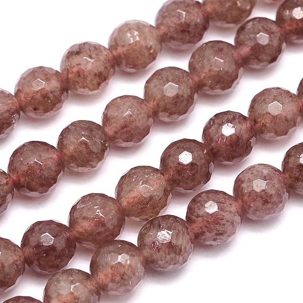 PandaHall Faceted(128 Facets) Natural Strawberry Quartz Round Bead Strands, Grade AB, 6mm, Hole: 1mm, about 68pcs/strand, 15.5 inch...
PandaHall Faceted(128 Facets) Natural Strawberry Quartz Round Bead Strands, Grade AB, 6mm, Hole: 1mm, about 68pcs/strand, 15.5 inch...