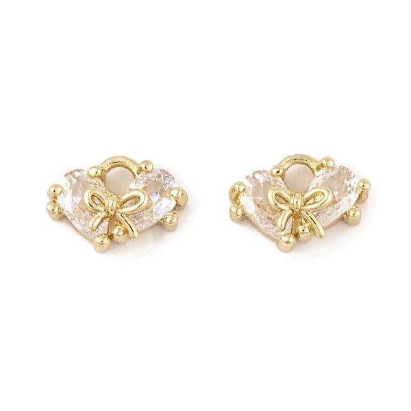 PandaHall Brass Micro Pave Clear Cubic Zirconia Charms, Long-Lasting Plated, Heart, Real 14K Gold Plated, 6.5x9x4.5mm, Hole: 1.5mm...
PandaHall Brass Micro Pave Clear Cubic Zirconia Charms, Long-Lasting Plated, Heart, Real 14K Gold Plated, 6.5x9x4.5mm, Hole: 1.5mm...
