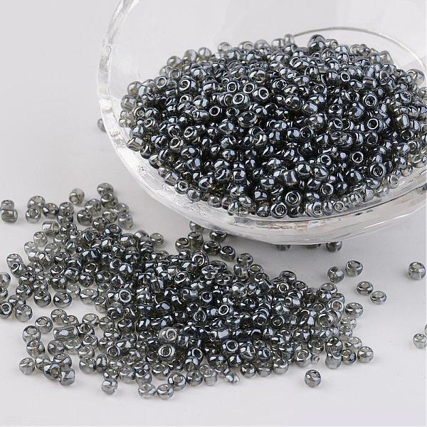PandaHall Round Glass Seed Beads, Trans. Colours Lustered, Gray, Size: about 3mm in diameter, hole: 1mm, about 1097pcs/50g Glass Gray
PandaHall Round Glass Seed Beads, Trans. Colours Lustered, Gray, Size: about 3mm in diameter, hole: 1mm, about 1097pcs/50g Glass Gray