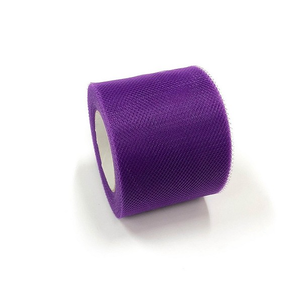 PandaHall Deco Mesh Ribbons, Tulle Fabric, Tulle Roll Spool Fabric For Skirt Making, Blue Violet, 2 inch(5cm), about 25yards/roll..., Purple
PandaHall Deco Mesh Ribbons, Tulle Fabric, Tulle Roll Spool Fabric For Skirt Making, Blue Violet, 2 inch(5cm), about 25yards/roll..., Purple