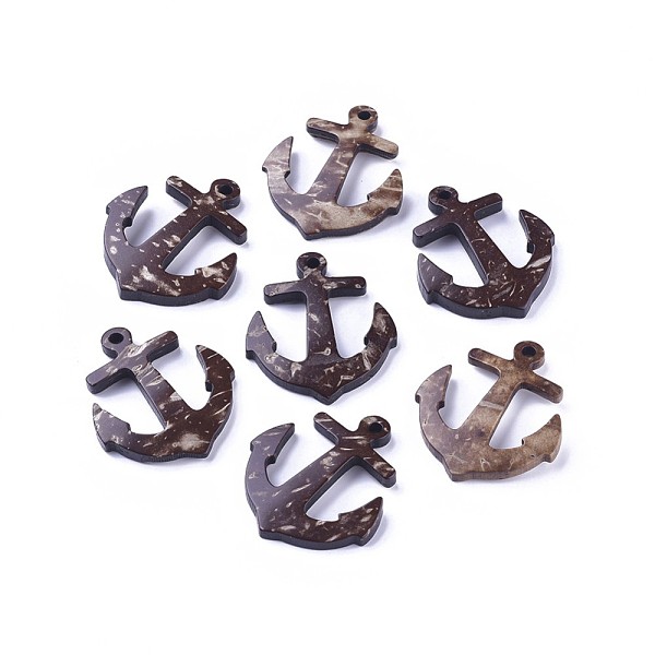 PandaHall Coconut Pendants, Anchor, Coffee, 35x31x5mm, Hole: 3mm Coconut Anchor & Helm Brown
PandaHall Coconut Pendants, Anchor, Coffee, 35x31x5mm, Hole: 3mm Coconut Anchor & Helm Brown