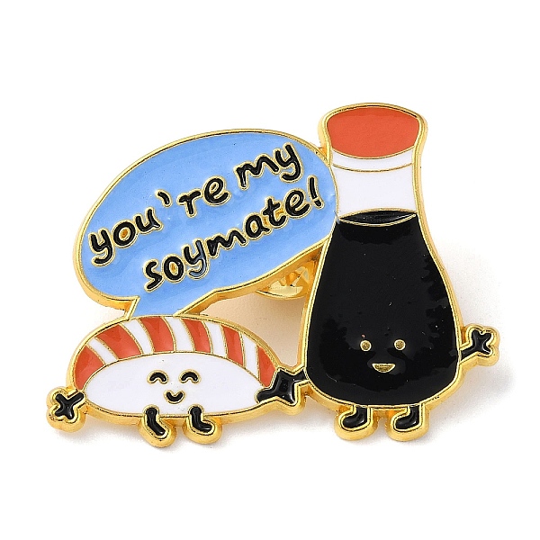 PandaHall Cartoon Food Enamel Pins, Dumpling Badge, Golden Alloy Brooch for Backpack Clothes, Colorful, 32x41x1.5mm Alloy+Enamel Food
PandaHall Cartoon Food Enamel Pins, Dumpling Badge, Golden Alloy Brooch for Backpack Clothes, Colorful, 32x41x1.5mm Alloy+Enamel Food