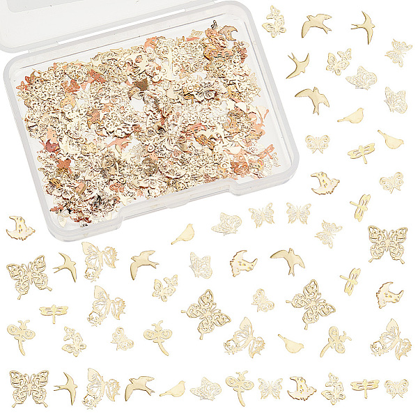 PandaHall OLYCRAFT 360Pcs 12 Styles Resin Fillers Butterfly Bird Pigeon Dragonfly Golden Brass Cabochons Animal Resin Filling Charms Alloy...
PandaHall OLYCRAFT 360Pcs 12 Styles Resin Fillers Butterfly Bird Pigeon Dragonfly Golden Brass Cabochons Animal Resin Filling Charms Alloy...