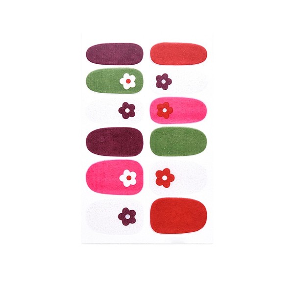 PandaHall Flower Series Full Cover Nail Decal Stickers, Self Adhesive, Nail Decoration for Women Girls Kids, Colorful, 25.5x10~16.5mm...
PandaHall Flower Series Full Cover Nail Decal Stickers, Self Adhesive, Nail Decoration for Women Girls Kids, Colorful, 25.5x10~16.5mm...